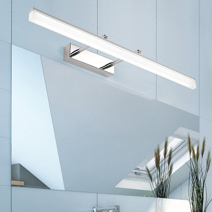 Retractable 1 - Light LED Vanity Light Dimmable Bath Wall Sconce Bar