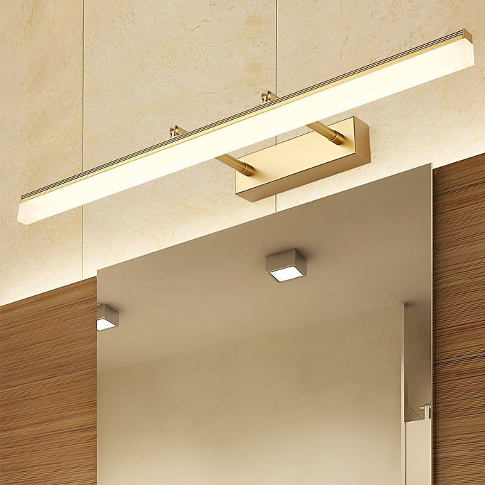Retractable 1 - Light LED Vanity Light Dimmable Bath Wall Sconce Bar