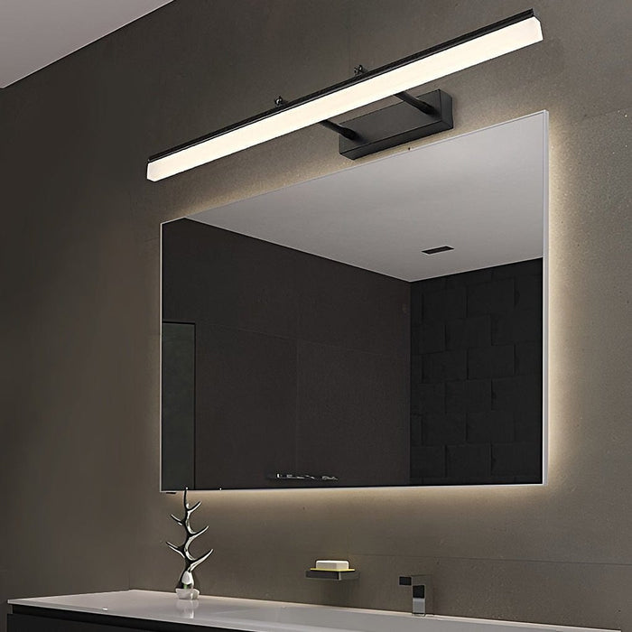 Retractable 1 - Light LED Vanity Light Dimmable Bath Wall Sconce Bar