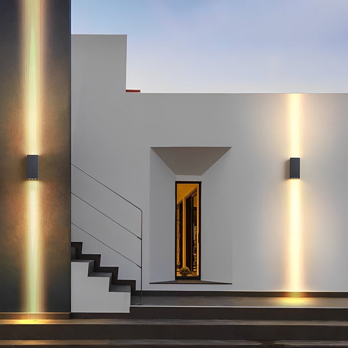 LED Wall Light - Outdoor Waterproof / Light Effect Optional, Villa Courtyard Lighting Fixture
