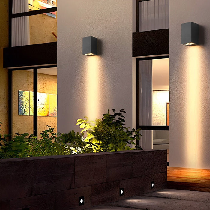 LED Wall Light - Outdoor Waterproof / Light Effect Optional, Villa Courtyard Lighting Fixture