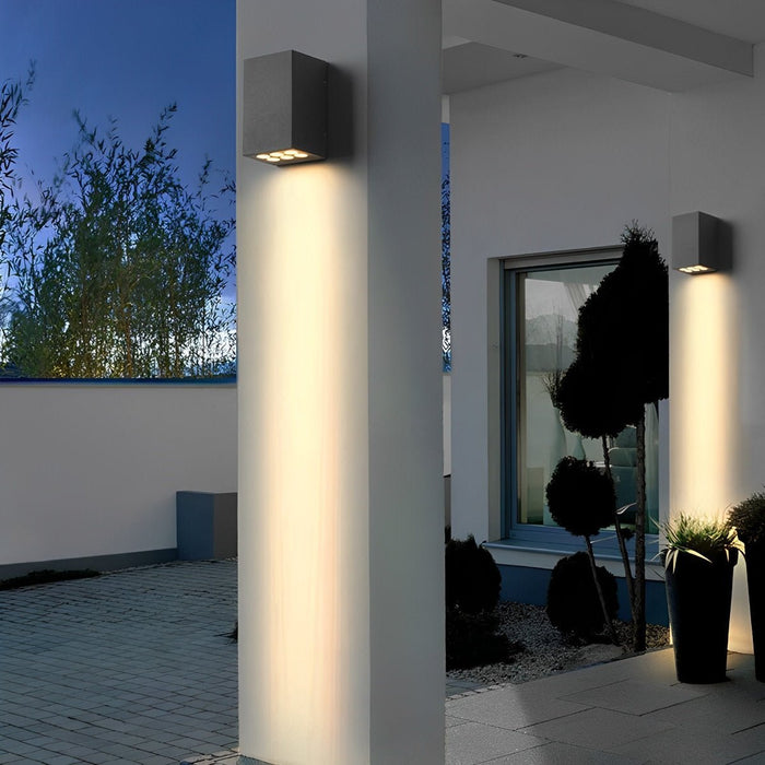 LED Wall Light - Outdoor Waterproof / Light Effect Optional, Villa Courtyard Lighting Fixture