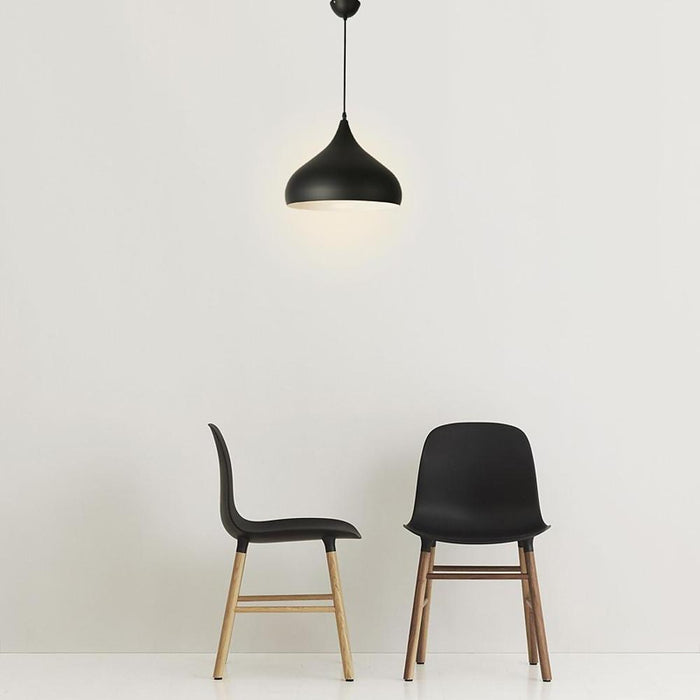 9.44'' LED Curvy Painted Bowled Pendant Light Hanging Lamp Island Lights