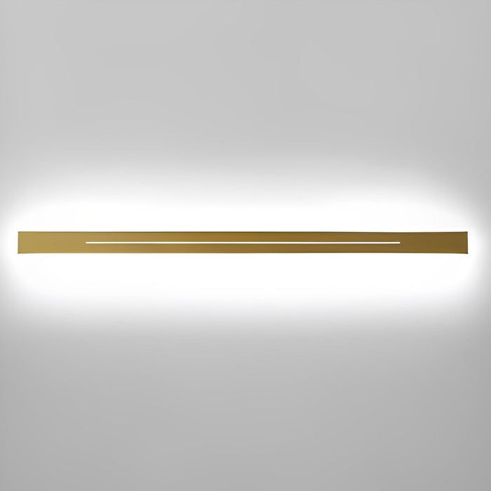 Long Strip Dimmable LED Wall Sconce - Modern Minimalist Iron + Acrylic Lighting for Bedroom, Living Room, Bedside
