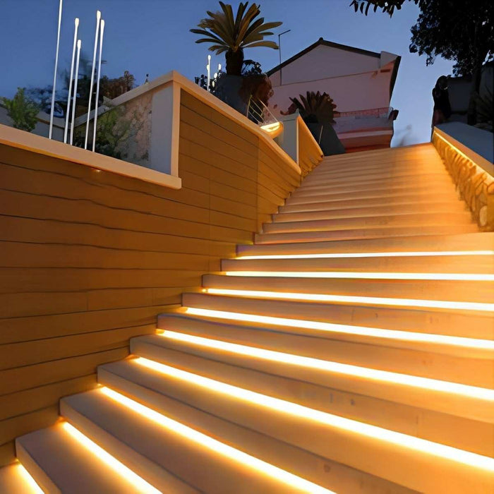 Flexible LED Linear Light - Waterproof Underwater Outdoor Recessed Strip - Seamless Illumination