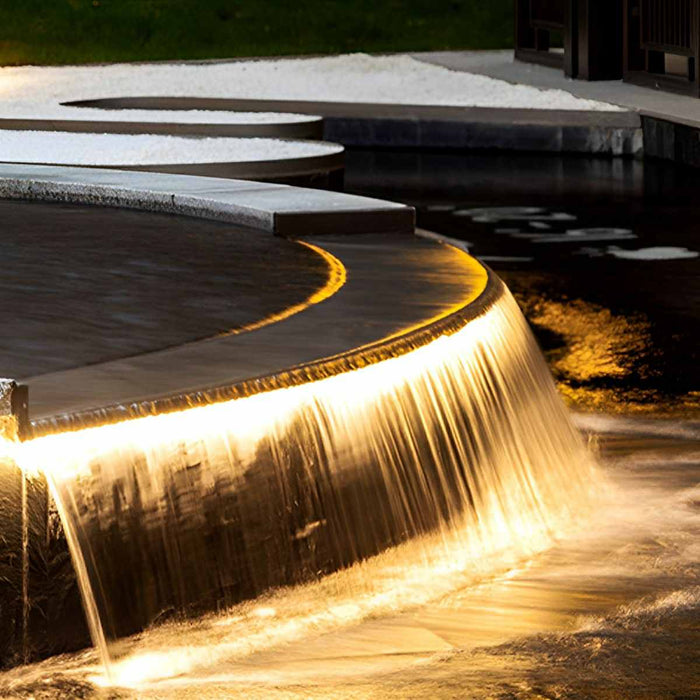 Flexible LED Linear Light - Waterproof Underwater Outdoor Recessed Strip - Seamless Illumination