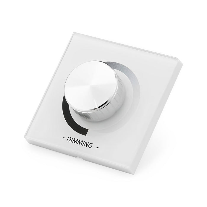 LED Light Dimmer Wall Switch Controller - Seamless Indoor Brightness Adjustment, Modern Design