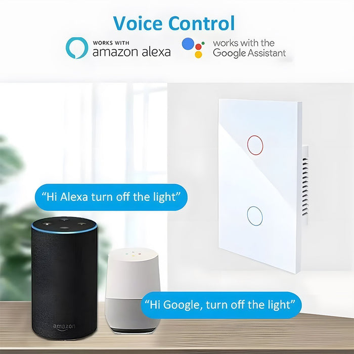 Matter Smart Switch Light Control - Touch Sensitive - Alexa/Google Home/Apple HomeKit/HA Compatible