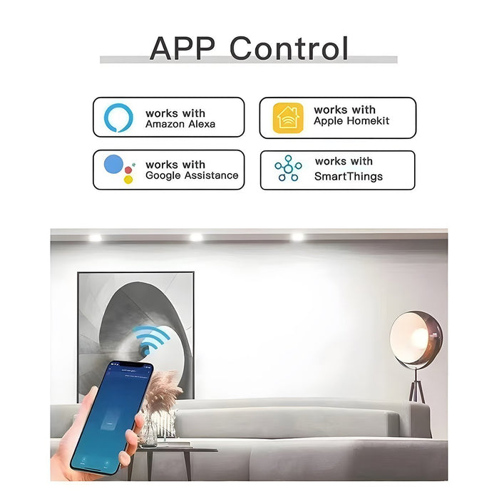 Matter Smart Switch Light Control - Touch Sensitive - Alexa/Google Home/Apple HomeKit/HA Compatible