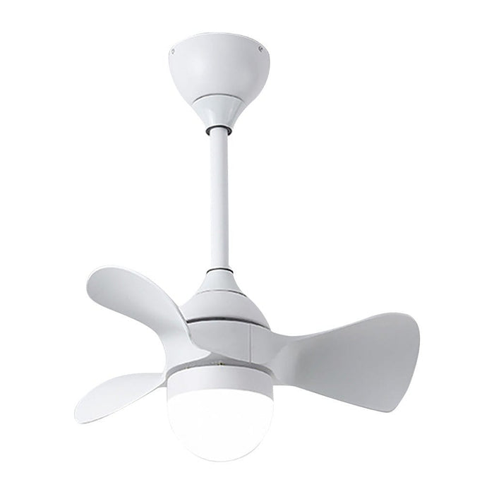 Mini Nordic Frequency Conversion Silent Remote Control Ceiling Fan Lamp