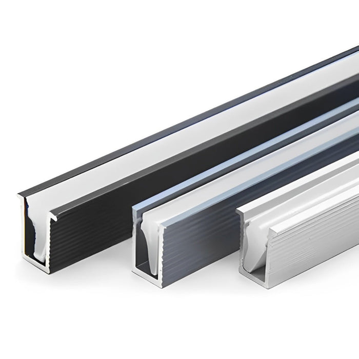 Recessed Invisible LED Strip Light - Under Cabinet Lighting / Linear Shelf Illumination, 4-Pack