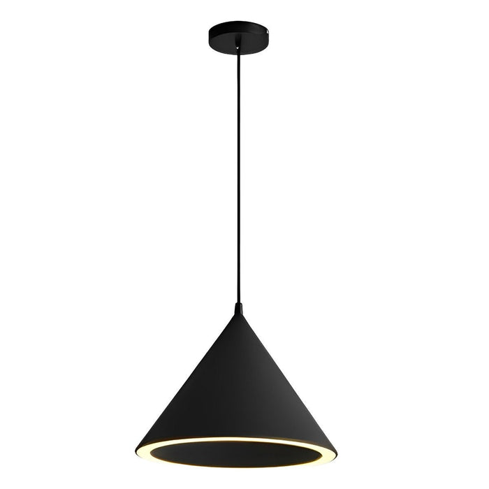 Conical LED Macaron Color Nordic Pendant Light - Modern Ceiling Fixture, Adjustable Height, Kitchen Island Dining Room Accent