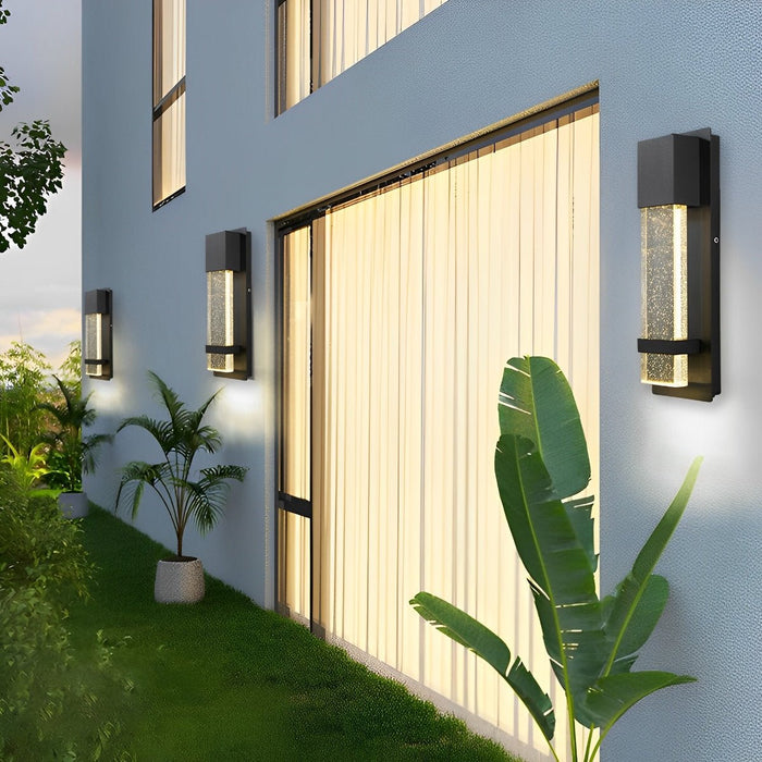 Crystal Bubble Wall Lamp - Modern Decorative Lighting for Living Room, Bedroom, Hallway - Unique Glass Design
