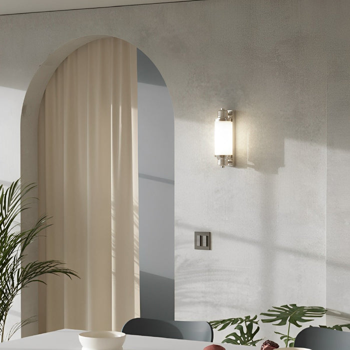Minimalist LED Tube Wall Sconce - Modern Indoor Lighting, Adjustable Brightness for Home