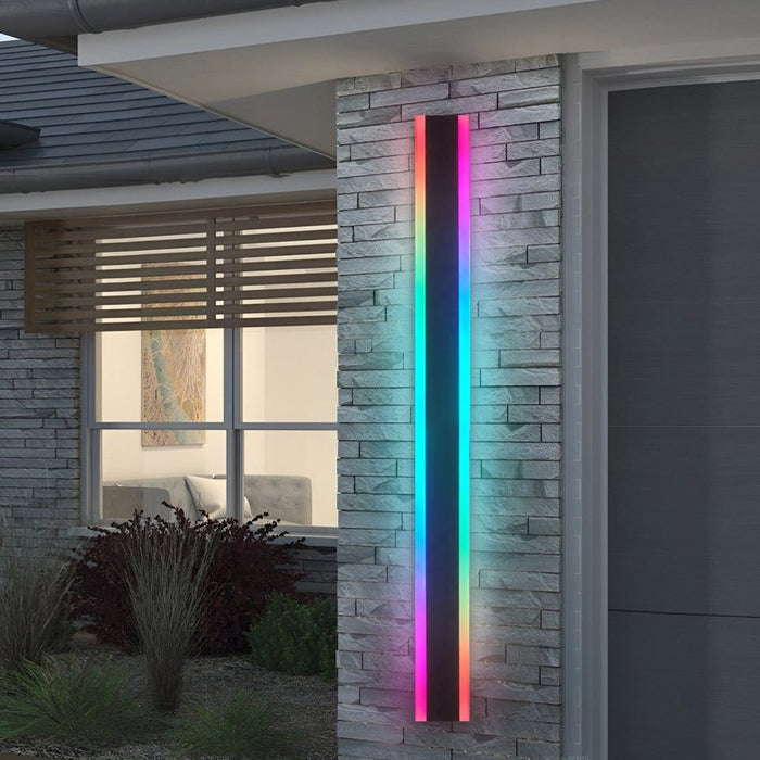 Minimalist Line Outdoor Waterproof Dust-proof LED Garden Wall Sconces