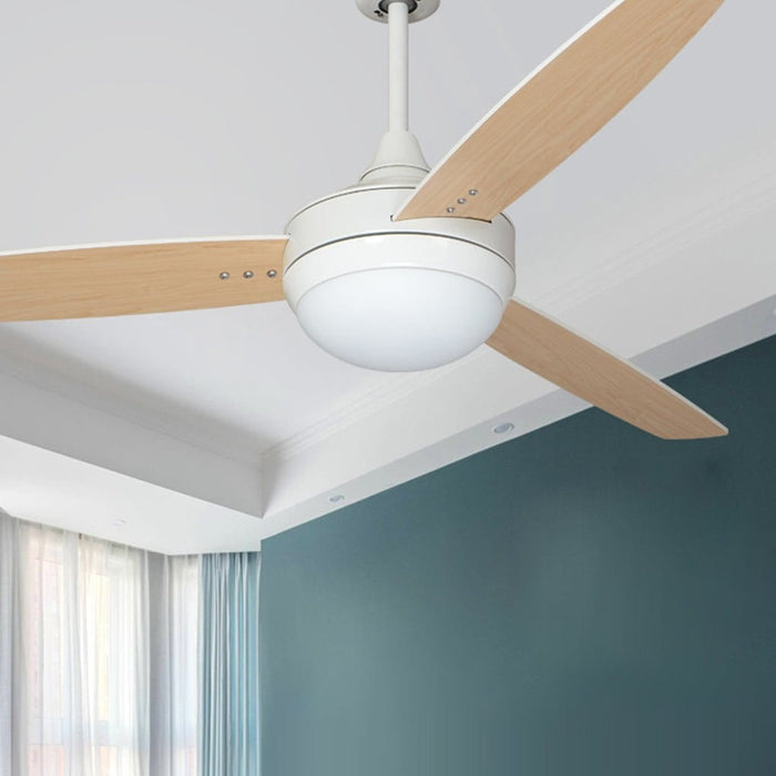 Minimalist Nordic Hanging Noiseless 3-color LED Dimming Light Energy Saving Ceiling Fan