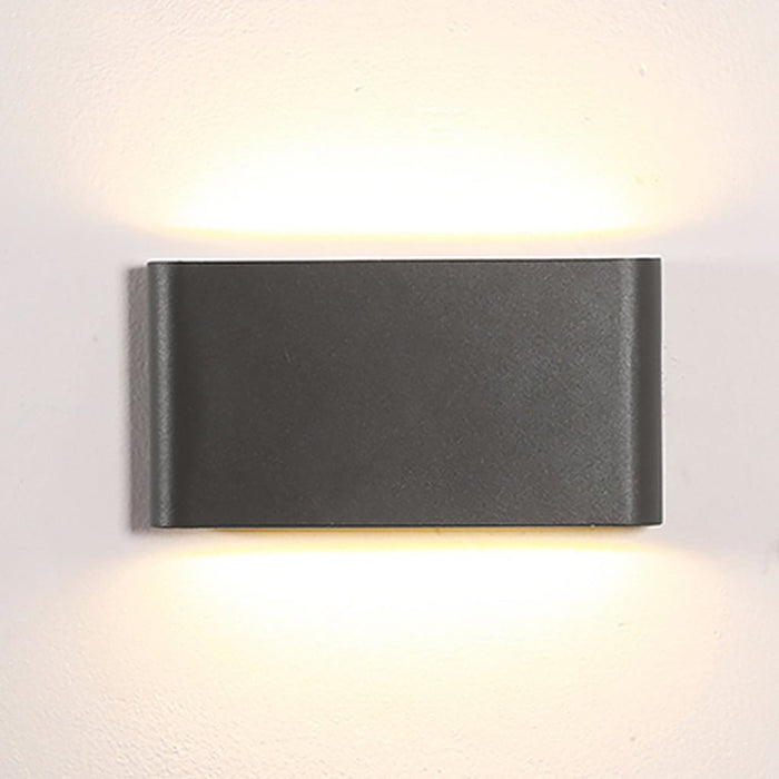 Minimalist Outdoor Waterproof LED Exterior Wall Light for Garden Balcony