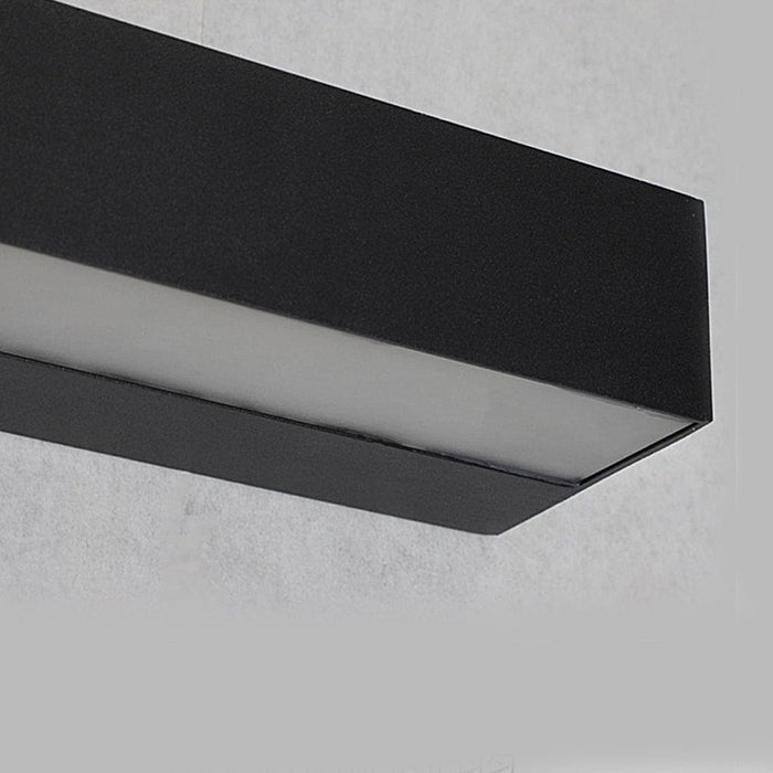 Minimalist Rectangle Outdoor Waterproof Villa Courtyard Garden LED Wall Lamp