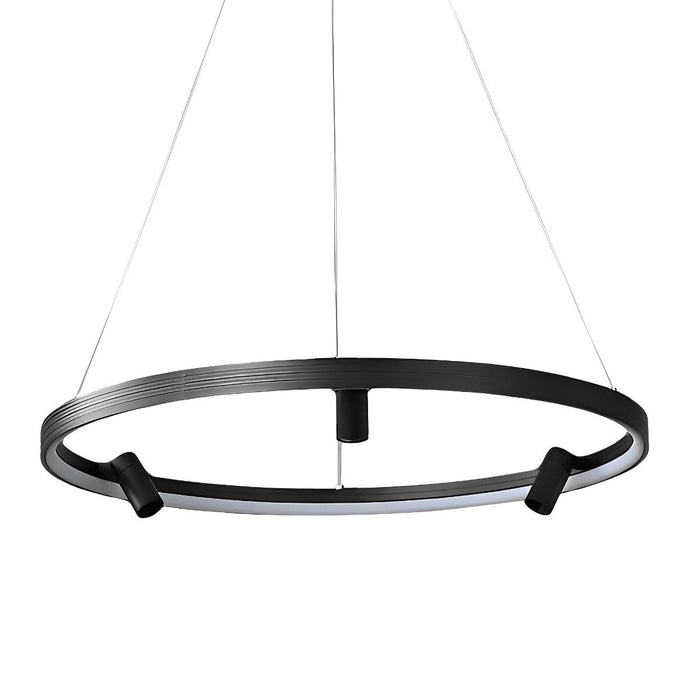 Round Spotlight Pendant Lighting - Industrial Hanging Lamp for Kitchen Island / Bar / Dining Room