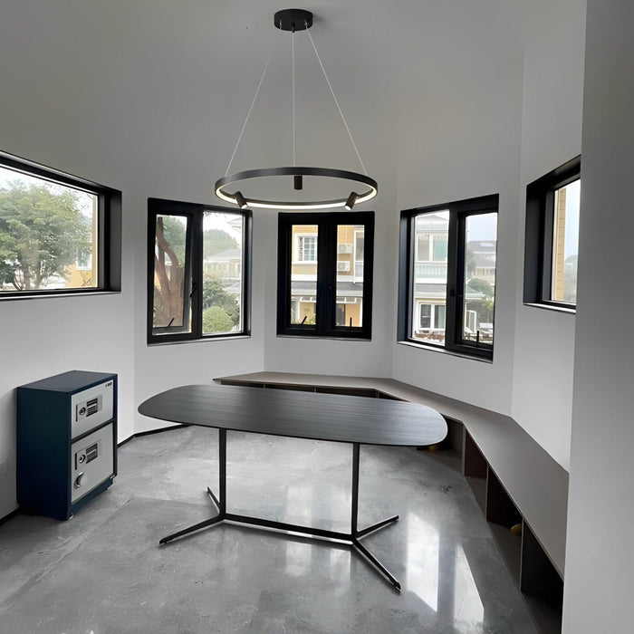 Round Spotlight Pendant Lighting - Industrial Hanging Lamp for Kitchen Island / Bar / Dining Room