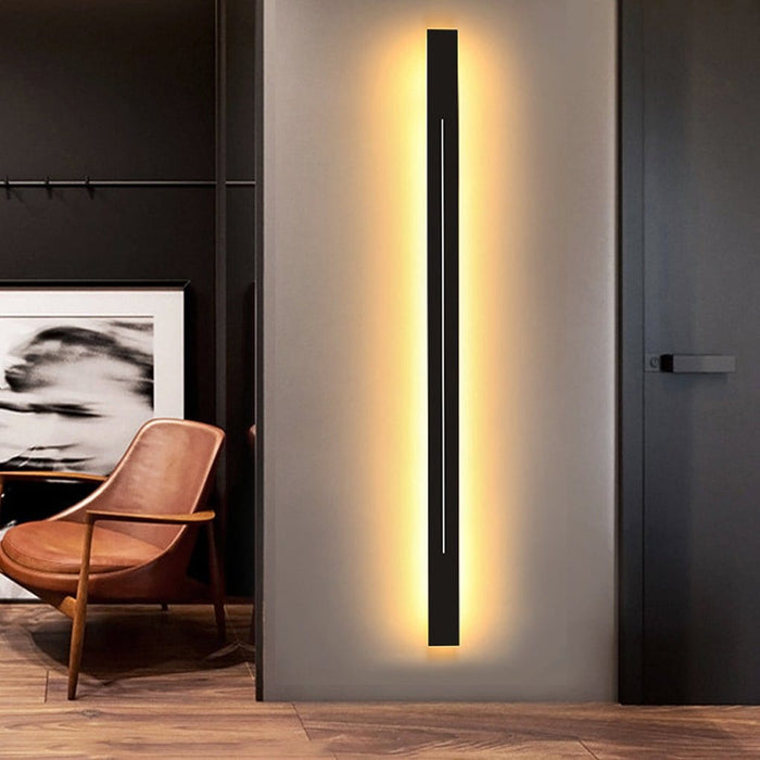 Long Strip Three Step Dimming LED Modern Wall Lights Sconces Lighting