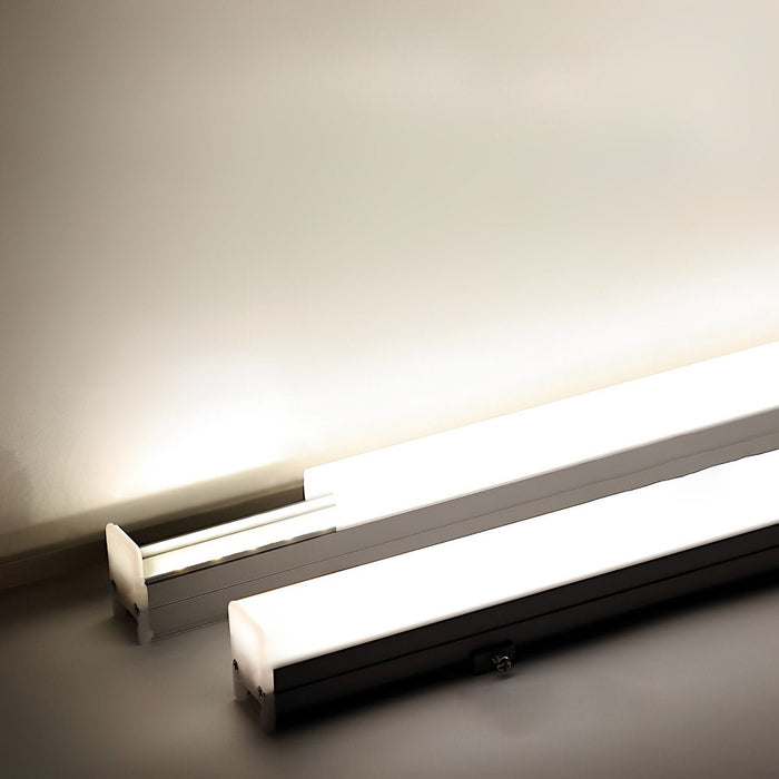 Architectural DC24V LED Linear Light, Waterproof Wall Washer, Recessed Outdoor Lighting