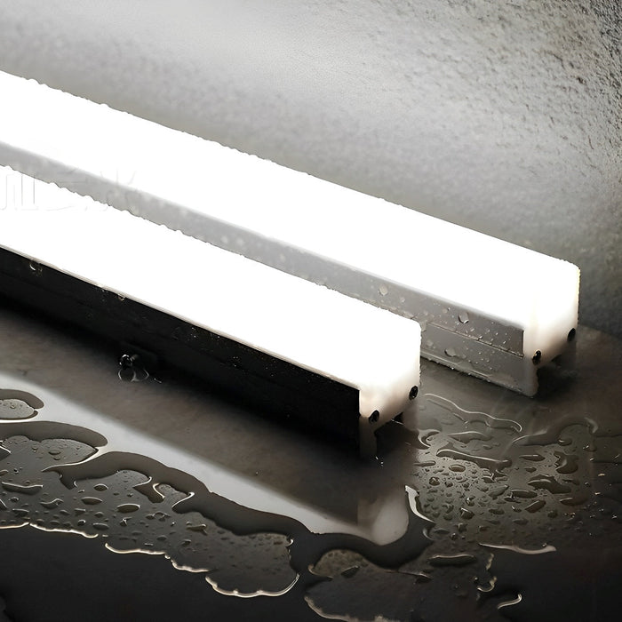 Architectural DC24V LED Linear Light, Waterproof Wall Washer, Recessed Outdoor Lighting