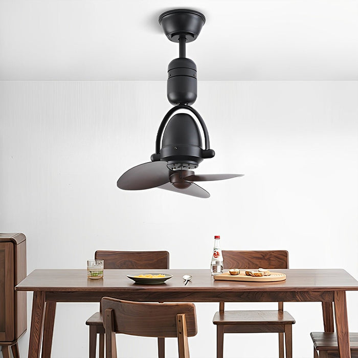 Ceiling Fan - Modern 300° Rotation 6-Speed DC Motor - Wall/Ceiling Mount