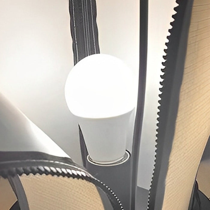 Modern Banana Design Plug-in LED Floor Lamp - Artistic Curved Arc Lighting / Contemporary Living Room Decor