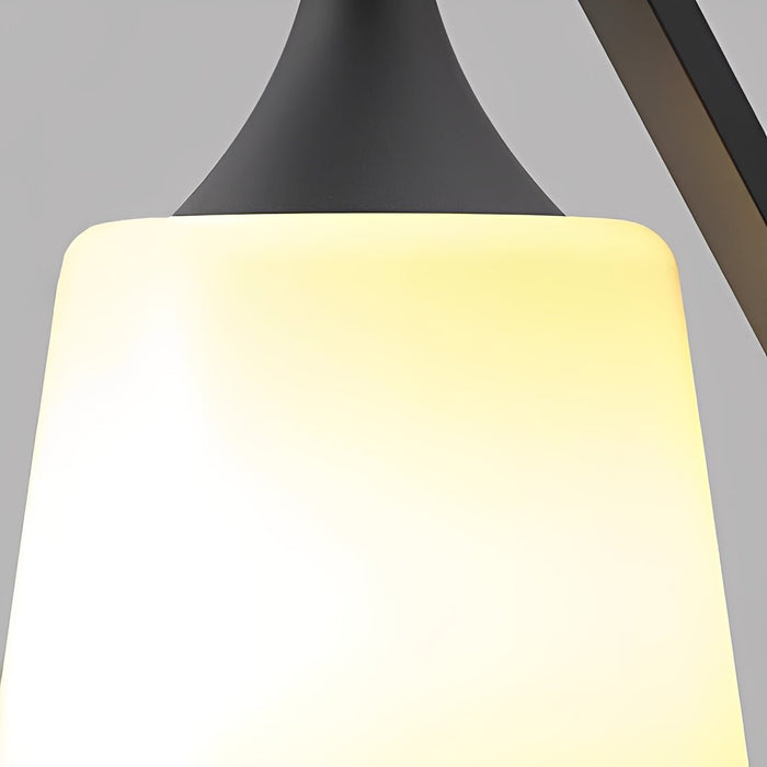 Waterproof Modern Bell LED Wall Sconce, IP65 Outdoor Porch/Patio/Yard Light, Warm White 3000K