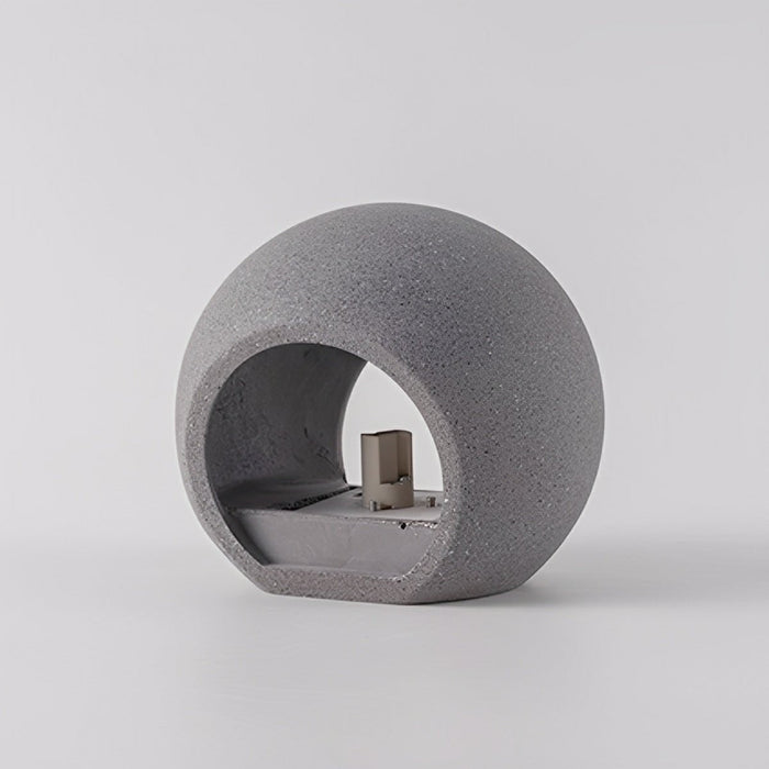 Architectural Cement Dome Up Down LED Wall Sconce, 3 Color Modes, Indoor/Bedroom/Living Room