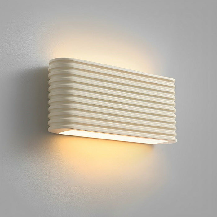 Modern Cream Style LED Wall Sconce, Indoor Accent Lighting, 3 Color Modes, Adjustable Angle for Bedroom/Living Room