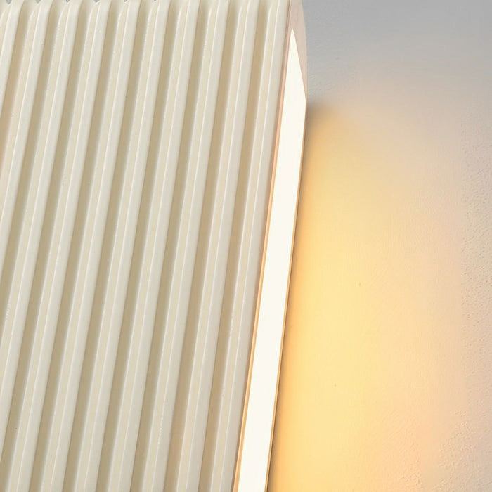 Modern Cream Style LED Wall Sconce, Indoor Accent Lighting, 3 Color Modes, Adjustable Angle for Bedroom/Living Room
