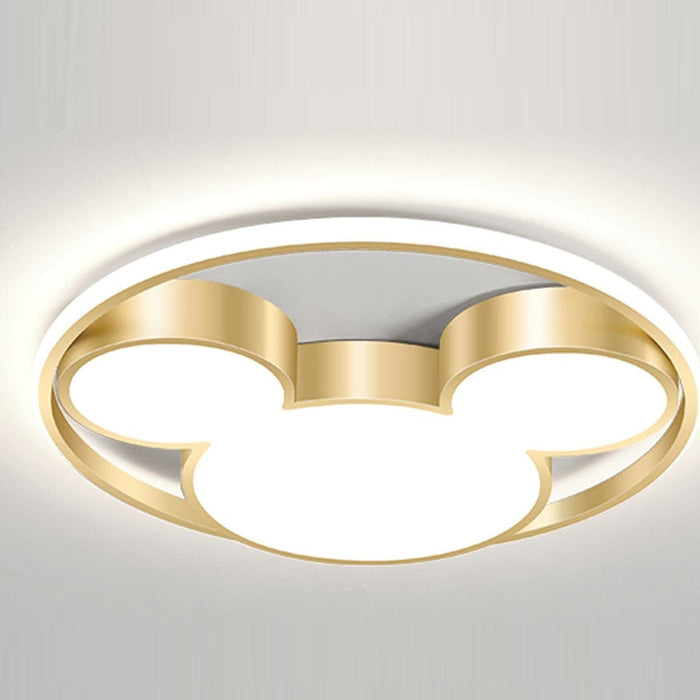 Modern Creative Cartoon Three Tone Light LED Energy Saving Ceiling Lamps