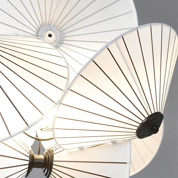 Modern Minimalist Chandelier, Umbrella Art Design, LED Pendant Light for Dining Room/Living Room