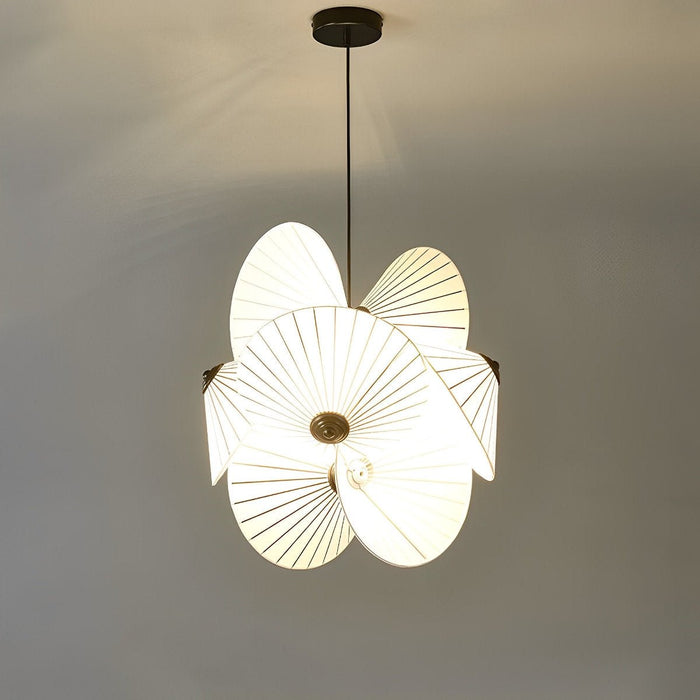 Modern Minimalist Chandelier, Umbrella Art Design, LED Pendant Light for Dining Room/Living Room