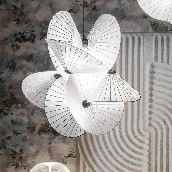 Modern Minimalist Chandelier, Umbrella Art Design, LED Pendant Light for Dining Room/Living Room