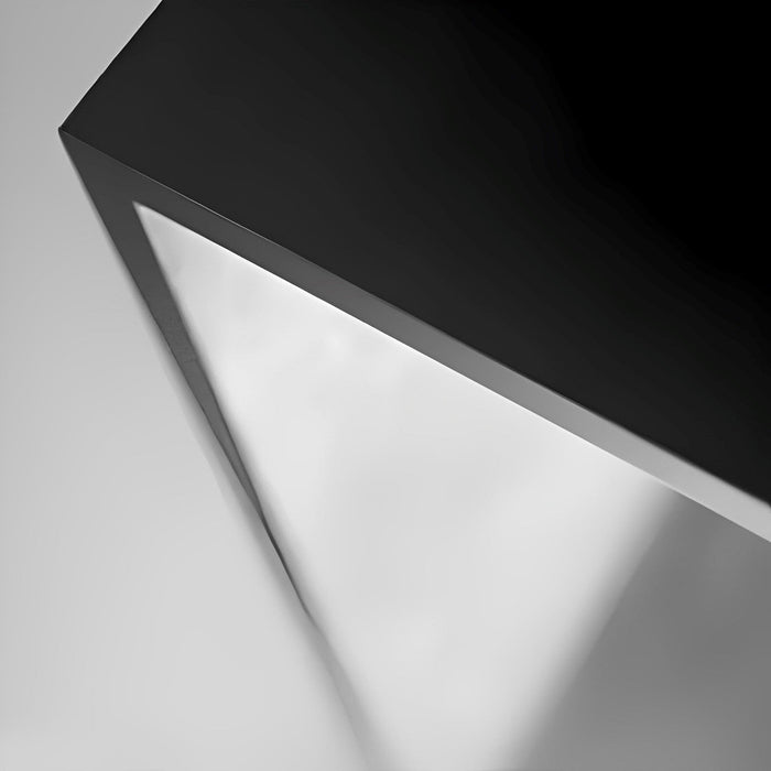Solar LED Outdoor Post Light, Modern Cube Design, Dusk to Dawn for Garden/Pathway/Patio