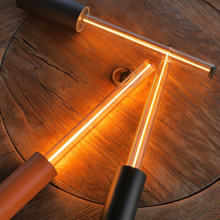 Dimmable LED Table Lamp, Portable Ambient Light, Modern Cylinder, USB-C Rechargeable, Bedside/Dining