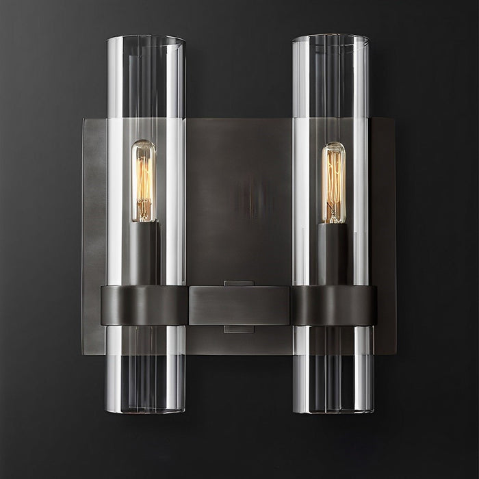 Modern Cylinder Indoor Wall Sconce, Industrial LED Light for Bedroom/Living Room/Hallway
