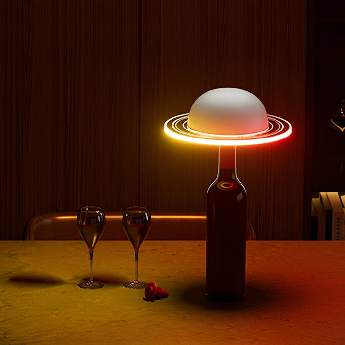 Galaxy LED Table Lamp, Dimmable, Music Sync, Ambient Night Light for Bedroom/Living Room