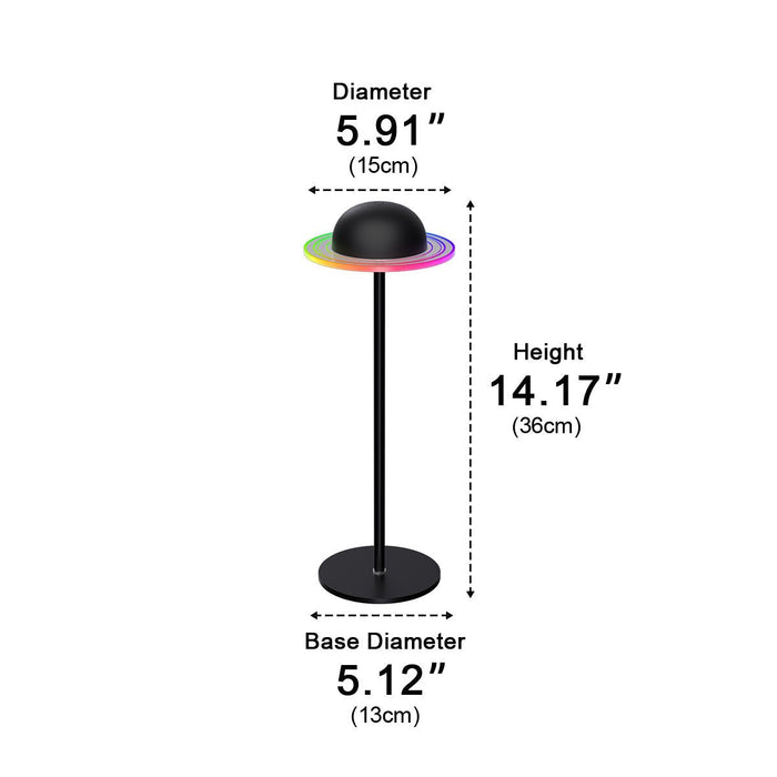 Galaxy LED Table Lamp, Dimmable, Music Sync, Ambient Night Light for Bedroom/Living Room