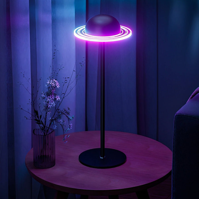 Galaxy LED Table Lamp, Dimmable, Music Sync, Ambient Night Light for Bedroom/Living Room