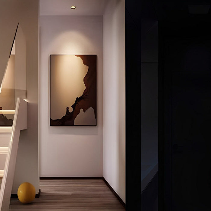 Human Body Sensor LED Recessed Ceiling Light, Motion Activated, Ultra-Slim Flush Mount for Hallway/Bedroom/Living Room