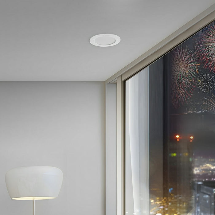 Human Body Sensor LED Recessed Ceiling Light, Motion Activated, Ultra-Slim Flush Mount for Hallway/Bedroom/Living Room