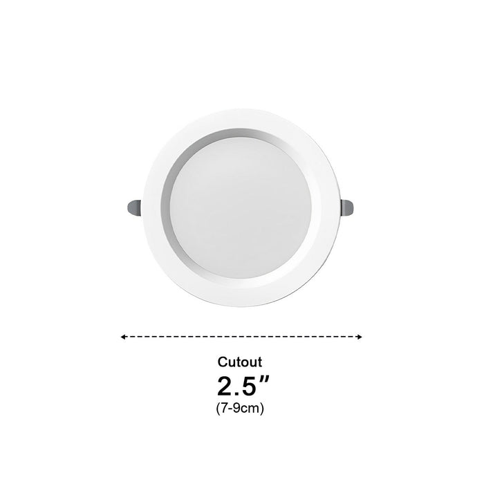 Human Body Sensor LED Recessed Ceiling Light, Motion Activated, Ultra-Slim Flush Mount for Hallway/Bedroom/Living Room