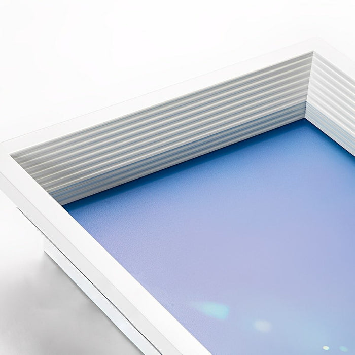 Modern LED Ceiling Light, Dimmable Sky Effect, Flush Mount, Low Profile for Living Room/Bedroom/Kitchen