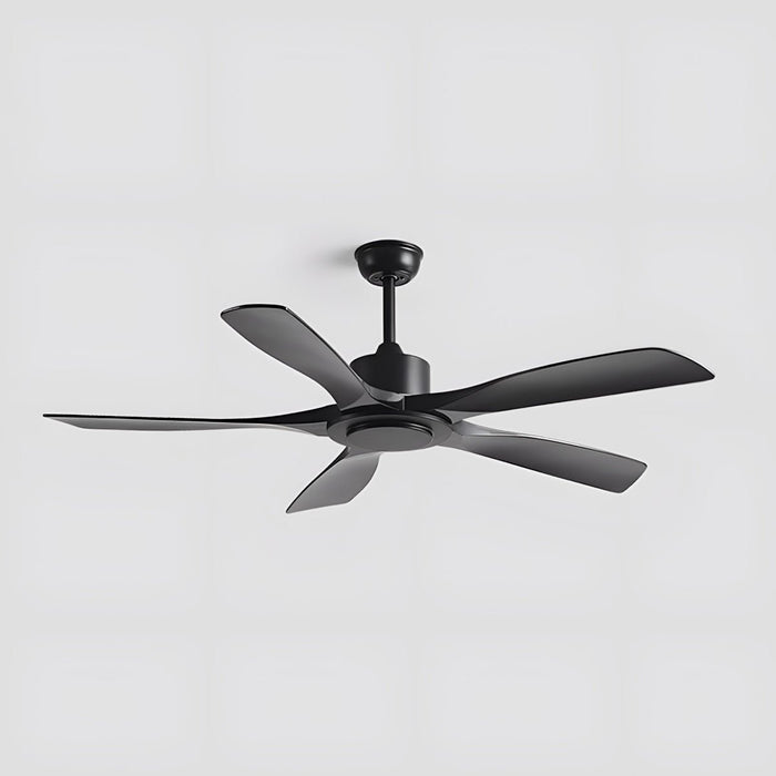 DC Motor 6-Speed Reverse Ceiling Fan, Modern Industrial Design, Quiet Operation for Living Room/Bedroom