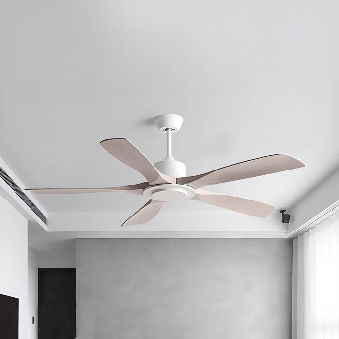 DC Motor 6-Speed Reverse Ceiling Fan, Modern Industrial Design, Quiet Operation for Living Room/Bedroom