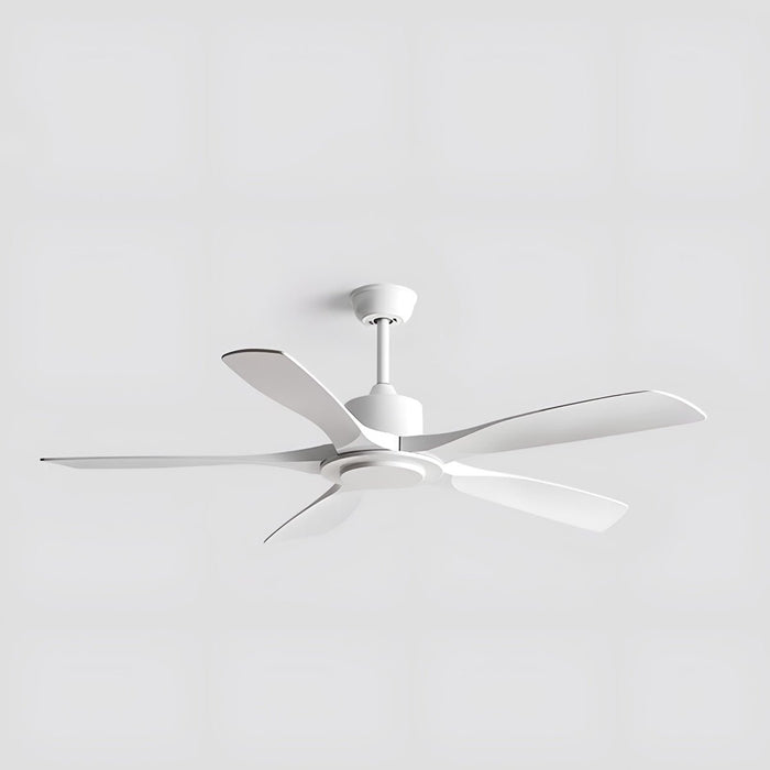 DC Motor 6-Speed Reverse Ceiling Fan, Modern Industrial Design, Quiet Operation for Living Room/Bedroom